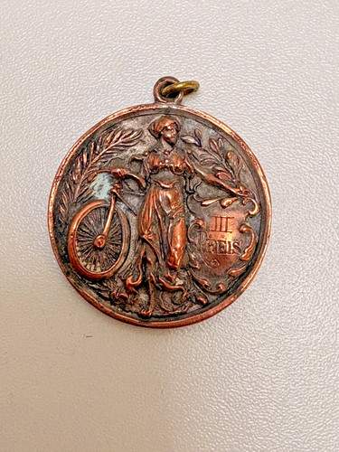 Antica medaglia ciclista